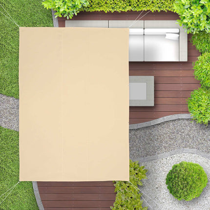 Sun sail rectangular white