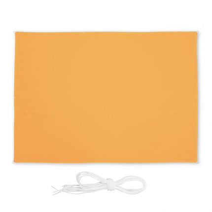 Sun sail rectangular yellow