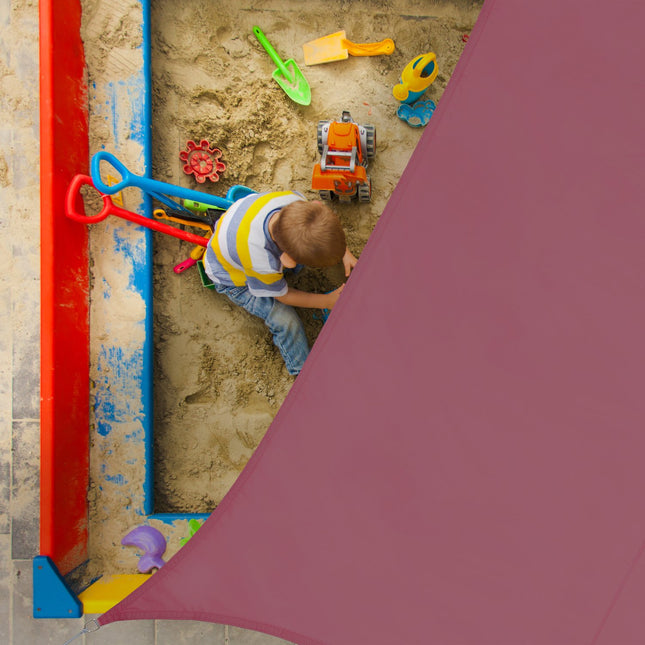 Sun sail square burgundy