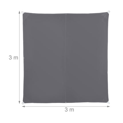 Sun sail square gray