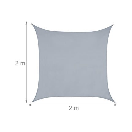 Sun sail square light grey