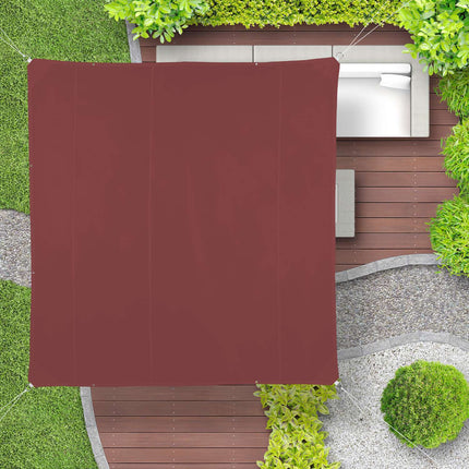 Sun sail square maroon