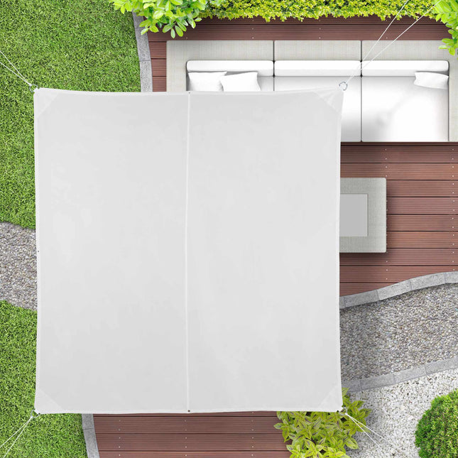 Sun sail square white