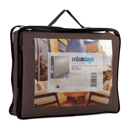 Sun sail trapezoidal brown
