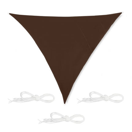 Sun sail triangular brown