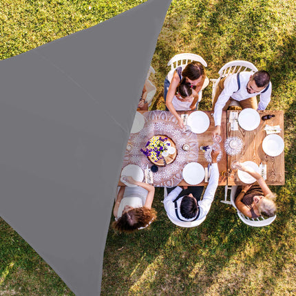Sun sail triangular grey