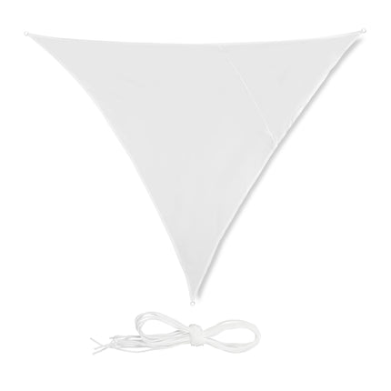 Sun sail triangular white