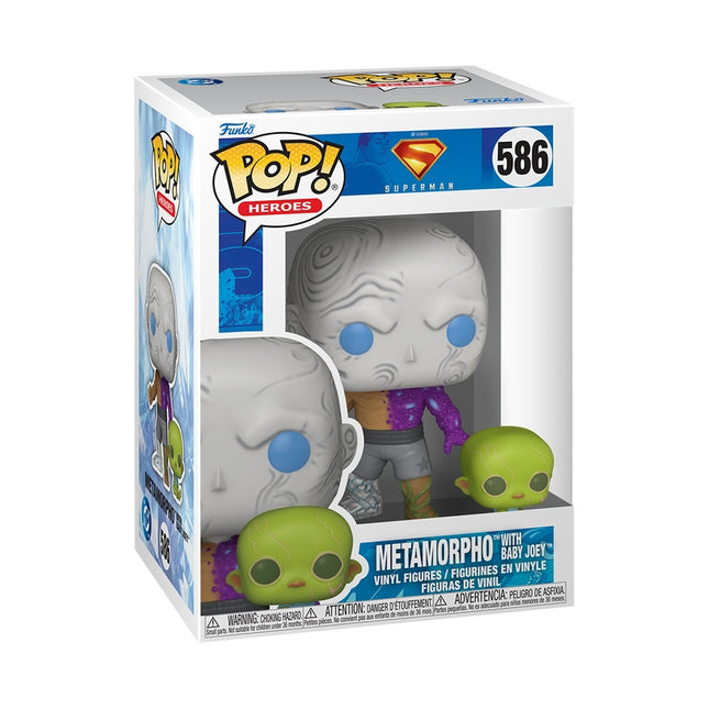 Superman Funko Pop! Vinyl Figure with Metamorpho & Baby Joey