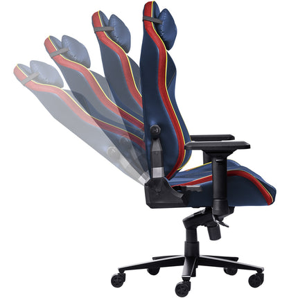Superman Gaming Chair, Adjustable Lumbar Support, 4D Armrests