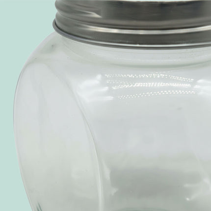 Sweet Jars Set of 6, 480ml Glass Containers