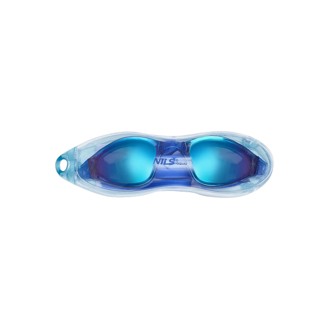 Swimming Goggles, Anti-Fog, UV Protection, Blue/Rainbow
