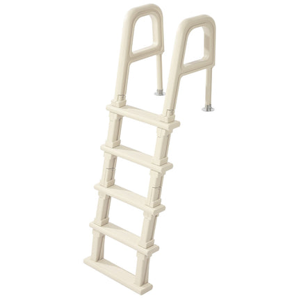 Swimming Pool Ladder, 5-Step Double Handrails, 300 lb