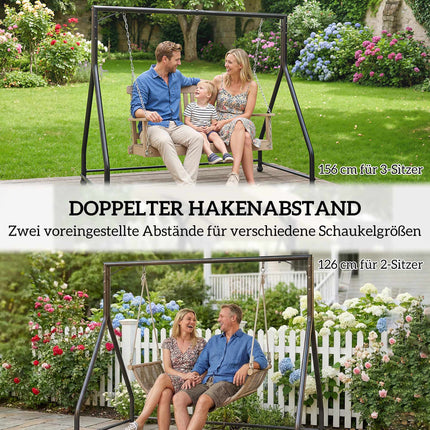 Swing Frame, 360kg Capacity, Steel, 2-3 Seater