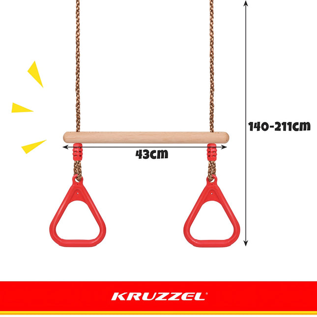 Huśtawka - trapez Kruzzel 25383