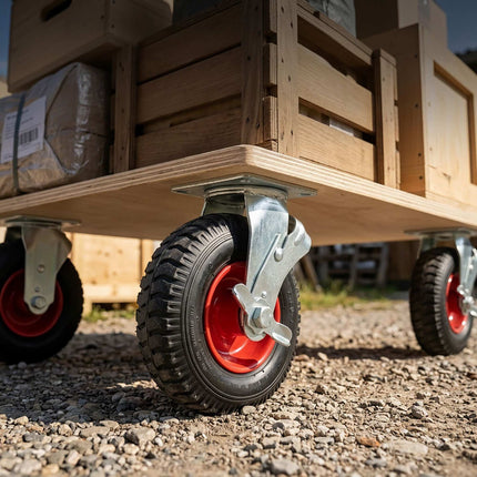 Swivel Castor Wheel with Brake, 120kg Load Capacity