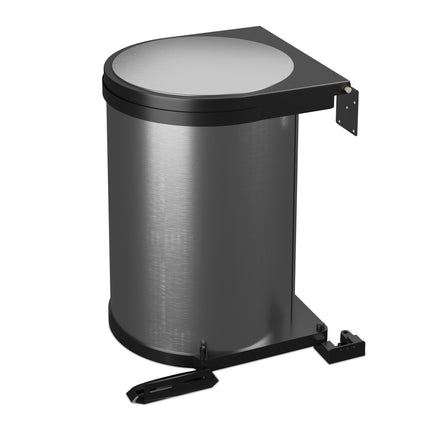 Swivelling Built-In Waste Bin, 12L, Auto Lid