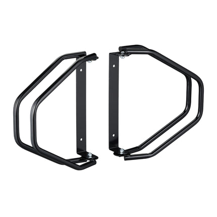 Swivel wall-mounted bicycle rack