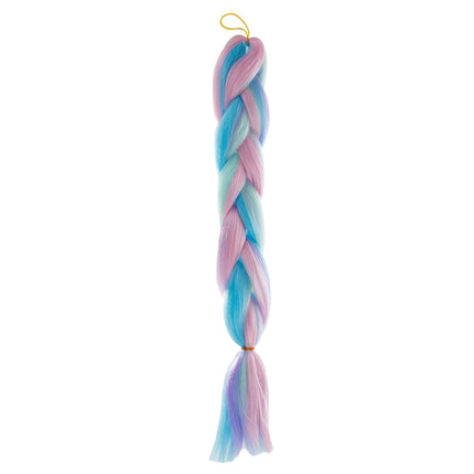 Synthetic hair ombre blue/fiol Soulima 21366