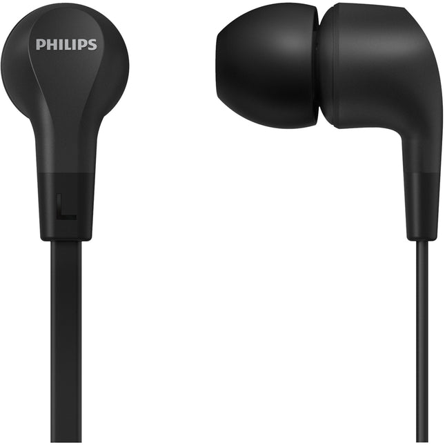 TAE1105BK Wired in-ear headphones with built-in remote control. Black.