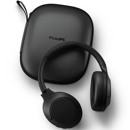 TAH8506BK Wireless Headphones, Noise Canceling Pro, Elegant Style. Up to 60 hours of playing time. Black.