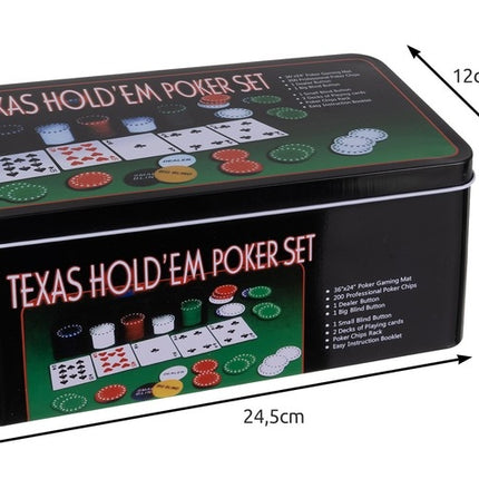 TEXAS poker set