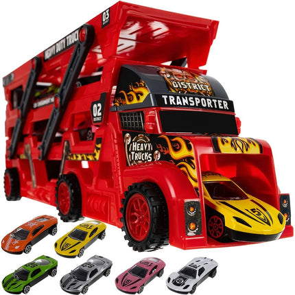 TIR truck set with 6 cars 22515
