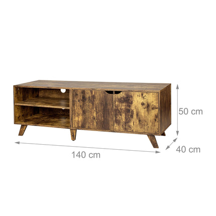 TV Cabinet, 6 Compartments, Fits TVs Up to 60 Inches