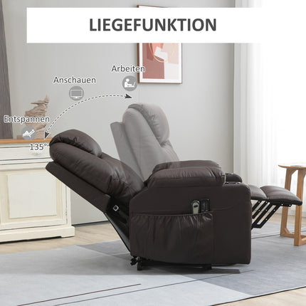 TV armchair - massage, standing aid, remote control