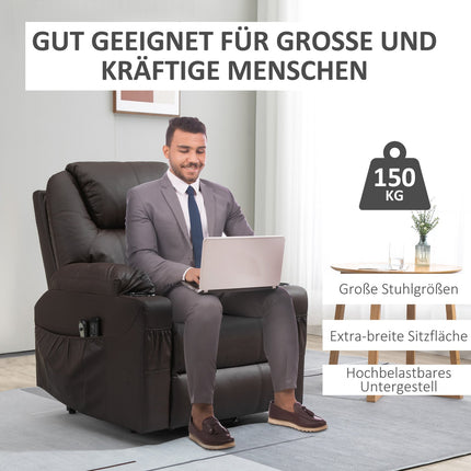 TV armchair - massage, standing aid, remote control