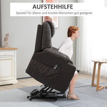 TV armchair - massage, standing aid, remote control