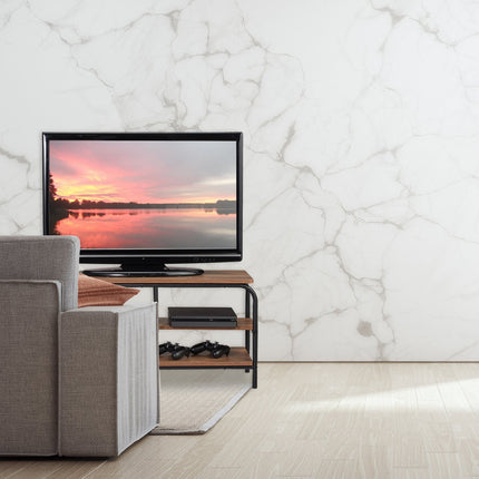 TV cabinet with shelves