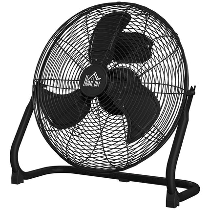 Electric table fan, 3 speeds & 120° tilt, black