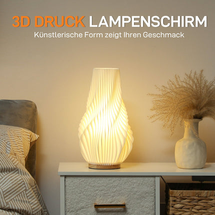 Smart LED Table Lamp - 3D Flower Display, Dimmable, Smart Control