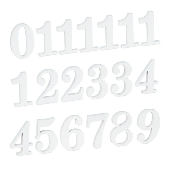 Table number wedding 1-14