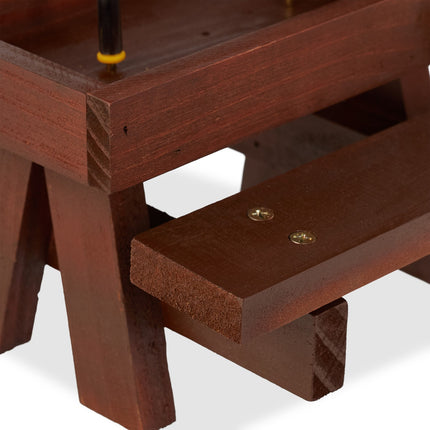 Table set for squirrel