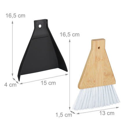Table sweeping set 2 parts