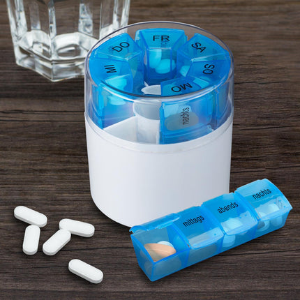 Tablet Box 7 days 4 compartments