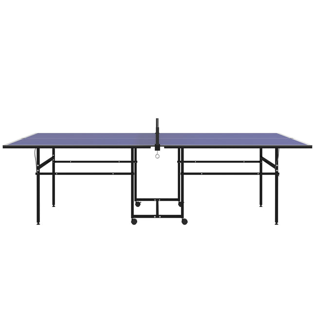 Outdoor & indoor folding table tennis table with wheels