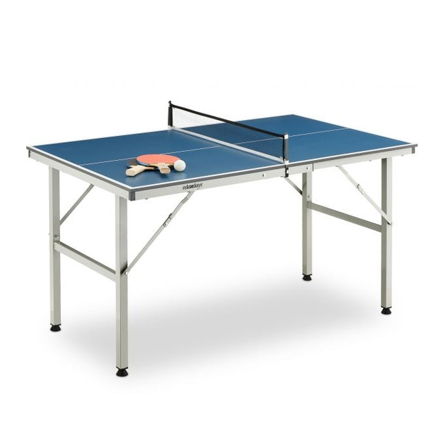 Tafeltennistafel voor binnengebruik in de kleur blauw