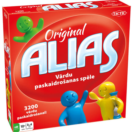 Tactic Board Game Alias Original (In Latvian Lang.)