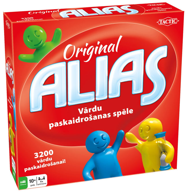 Tactic Board Game Alias Original (In Latvian Lang.)