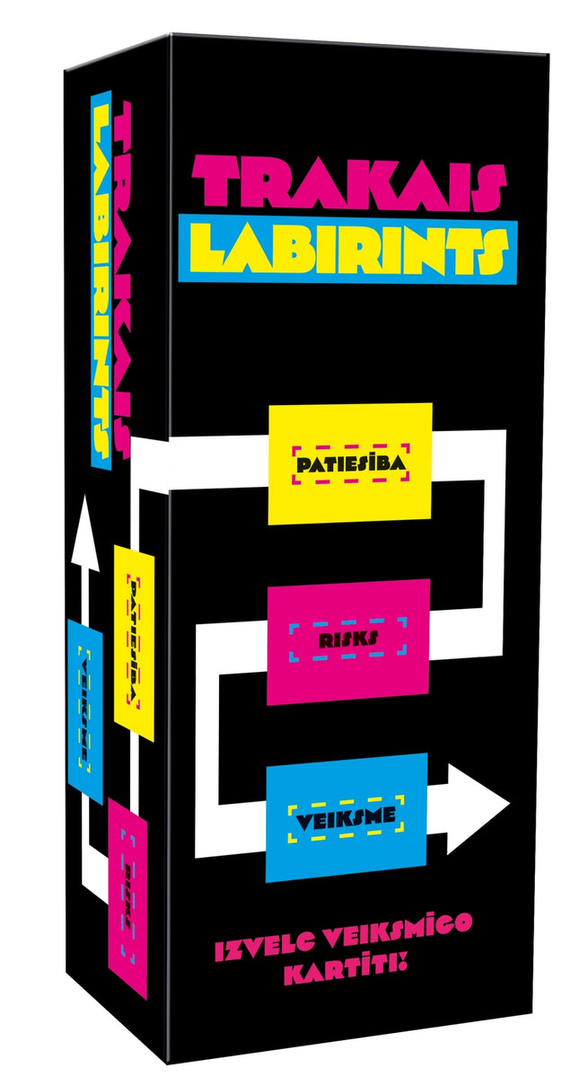 Tactic Board Game Crazy Maze (In Latvian Lang.)
