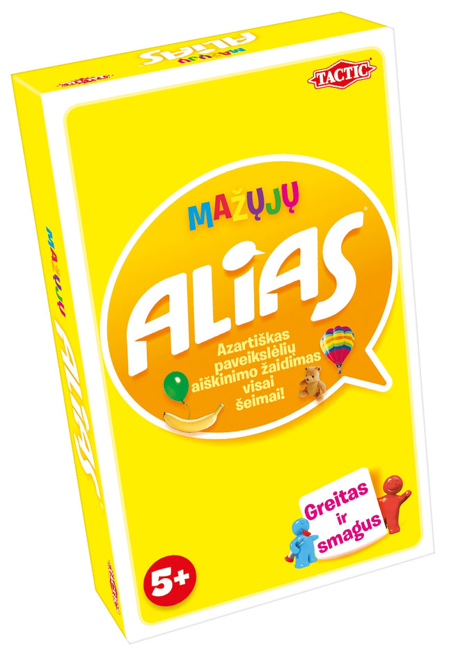Tactic Board Game Kids Alias Travel (In Lithuanian Lang.)