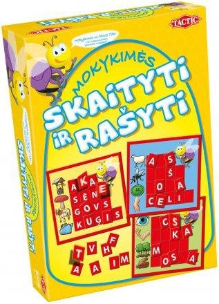 Tactic Board Game Let´S Learn Words (In Lithuanian Lang.)