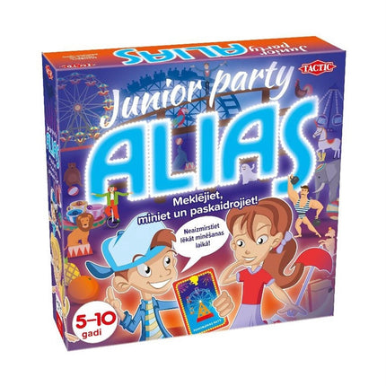 Tactic Board Game Spēle "Party Alias Junior" (In Latvian Lang.)