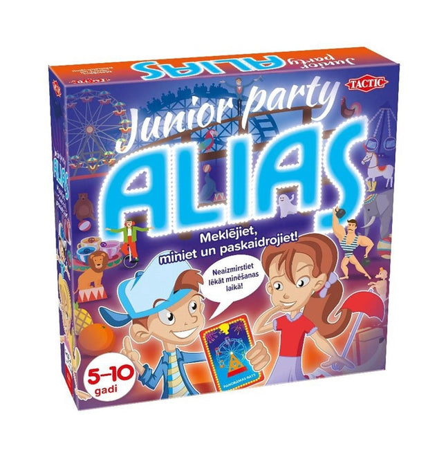Tactic Board Game Spēle "Party Alias Junior" (In Latvian Lang.)