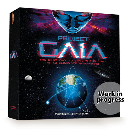 Tactic Boardgame Escape Run: Project Gaia (In Lithuanian Lang.)