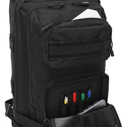 Tactical Backpack, Black, 45L Capacity