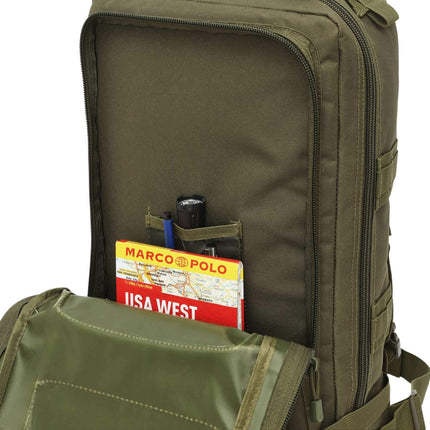 Tactical Backpack, Ranger Green, 45L Capacity
