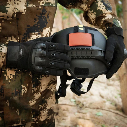 Tactical Gloves, Black, XL, Durable Material